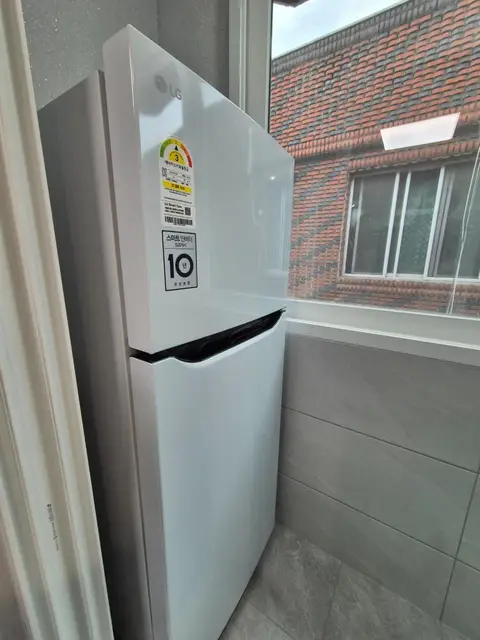 경산 원룸 다용도실 냉장고 자리